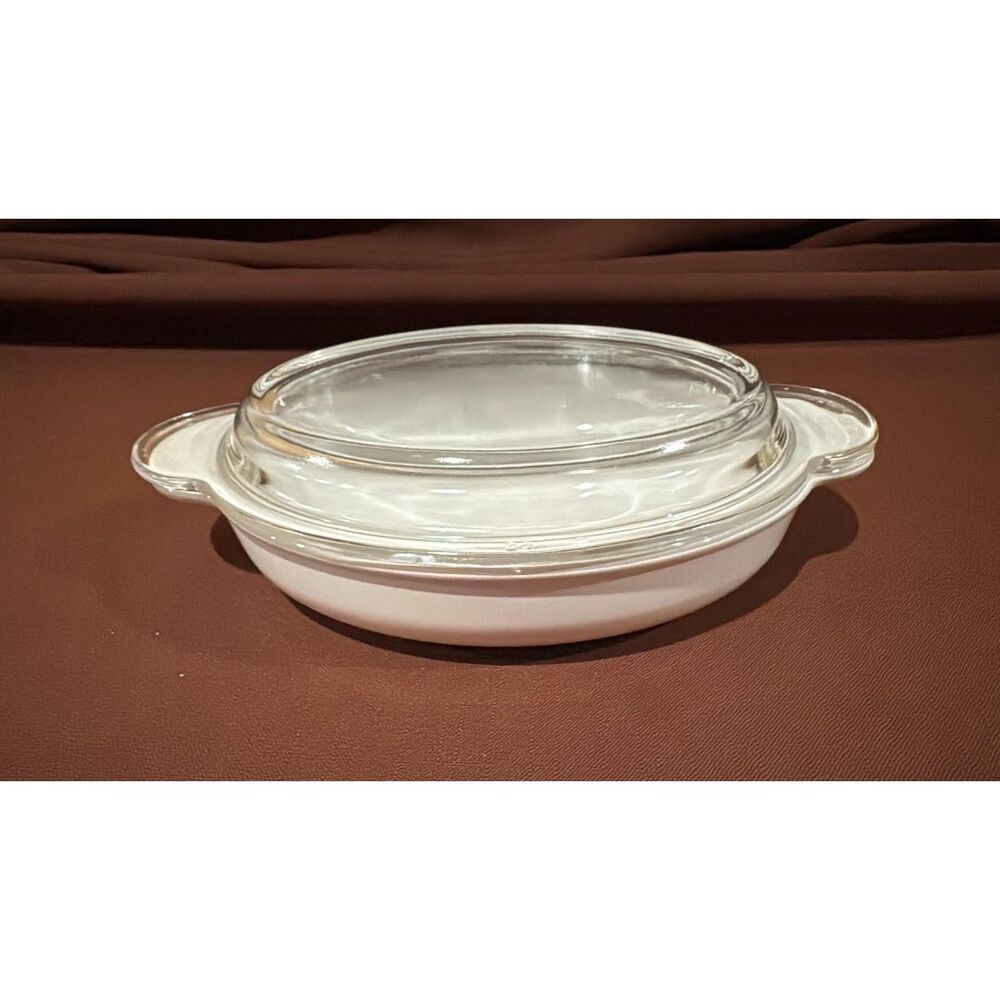 Corning Ware P-14-B 14 OZ  Oval Casserole USA With Glass Lid